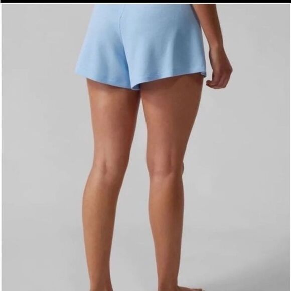 Athleta Wind Down Light Blue Sleep Short! - Picture 2 of 4